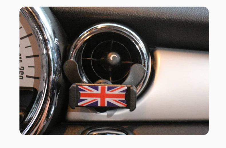 Car Air Vent Outlet Phone Holder For MINI Cooper F54 F55 F56 F57 R55 R56 R57 R60 R50 R52 R53 Car Mount Accessories 