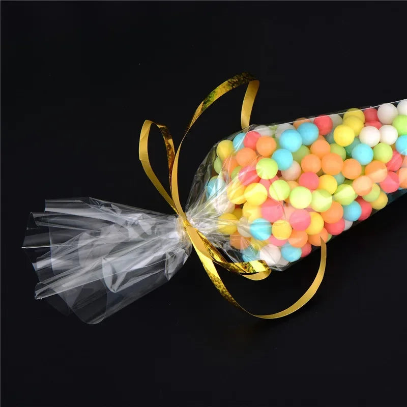 Balloons Ribbons Laser Ribbon Birthday Party Decorations Kids Wedding Decoration Foil Satin Ribbon Wedding Balloons Accessories