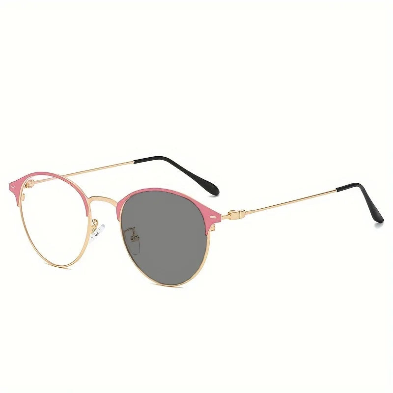 Blue Light Blocking Glasses Polarized Sunglasses TR Frame UV400 Protection Unisex Fashion Eyewear Anti Glare Two Tone Injection