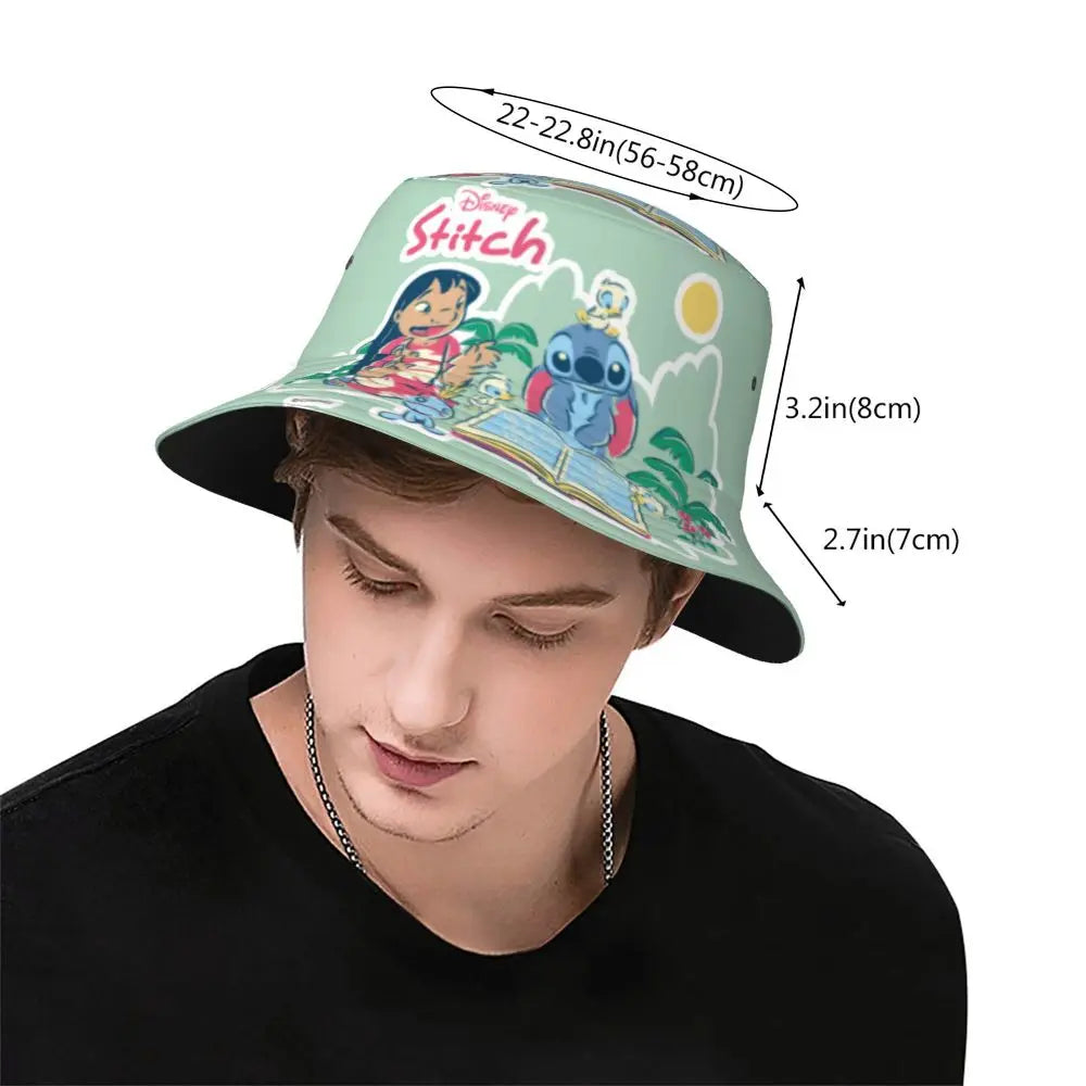 Bob unisexe Kawaii, accessoire de dessin animé amusant, chapeau bob pour la plage, couvre-chef léger
