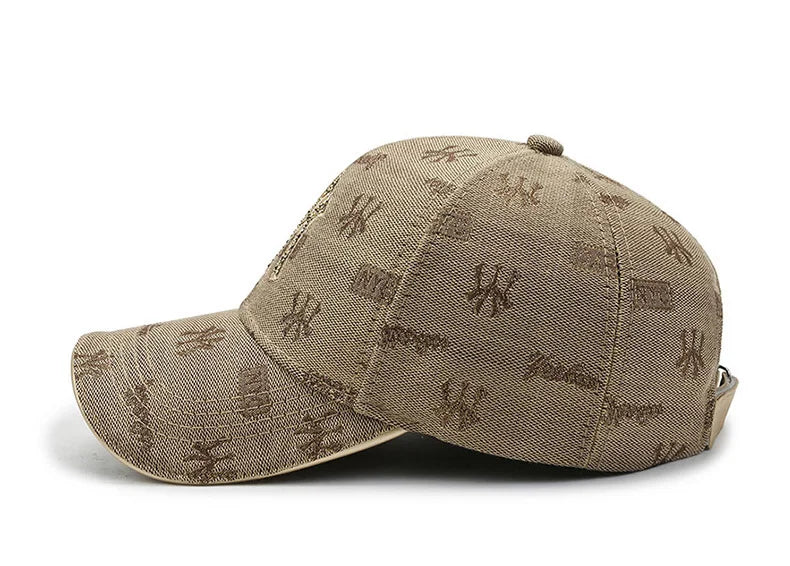 Spring And Autumn New Men's And Women's Baseball Caps Korean Fashion Embroidery Letter Caps Outdoor Leisure Travel Sun Hats