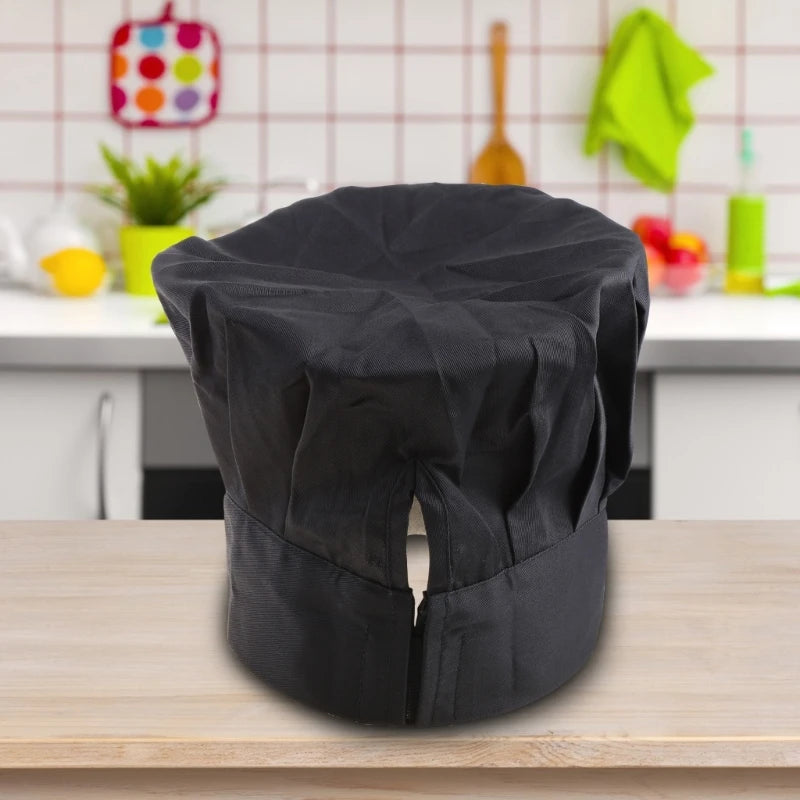 Chef Kitchen Hat Unisex Men Women Chef Waiter Uniform Cap Cooking Bakery BBQ Grill Restaurant Cook Work Hat Chef Cap Hat