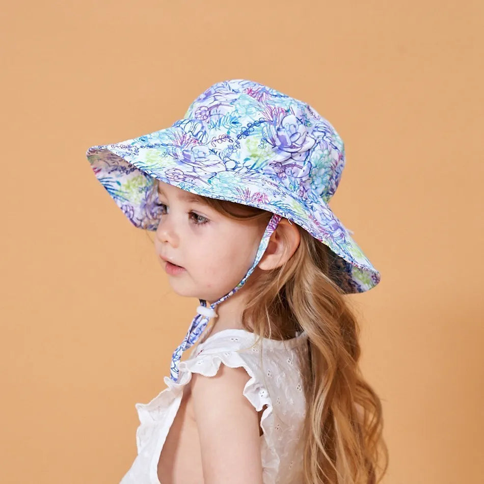 Newborn Baby Hats Boys Girls Panama Summer Kids Sun Hat Infant Beach Fisherman Bucket Hat Children Breathable Outdoor Hats