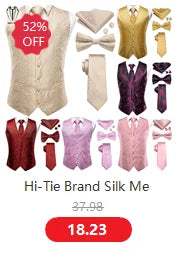Hi-Tie Nœuds papillon verts de Noël pour hommes Cravate papillon en soie Ensemble de boutons de manchette et mouchoirs pour fête de mariage Nœud papillon uni à carreaux cachemire