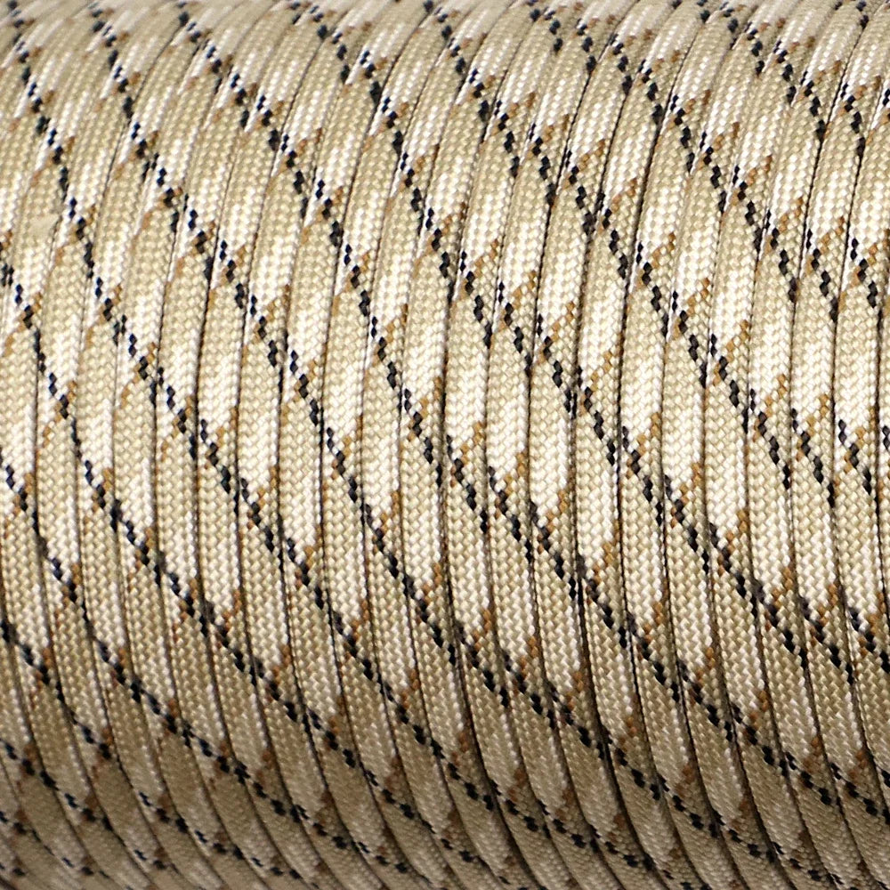 550 Military Paracord 7 Strand 4mm Tactical Parachute Cord Camping Accessories Outdoor Survival DIY Bracelet Rope