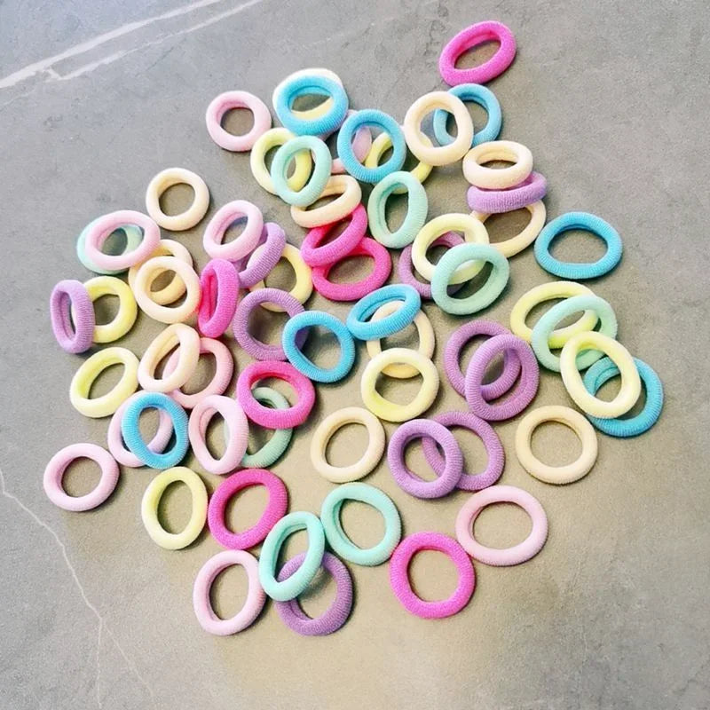 Élastiques mignons en caoutchouc pour cheveux, chouchous pour femmes et filles, serre-têtes, accessoires pour enfants et bébés