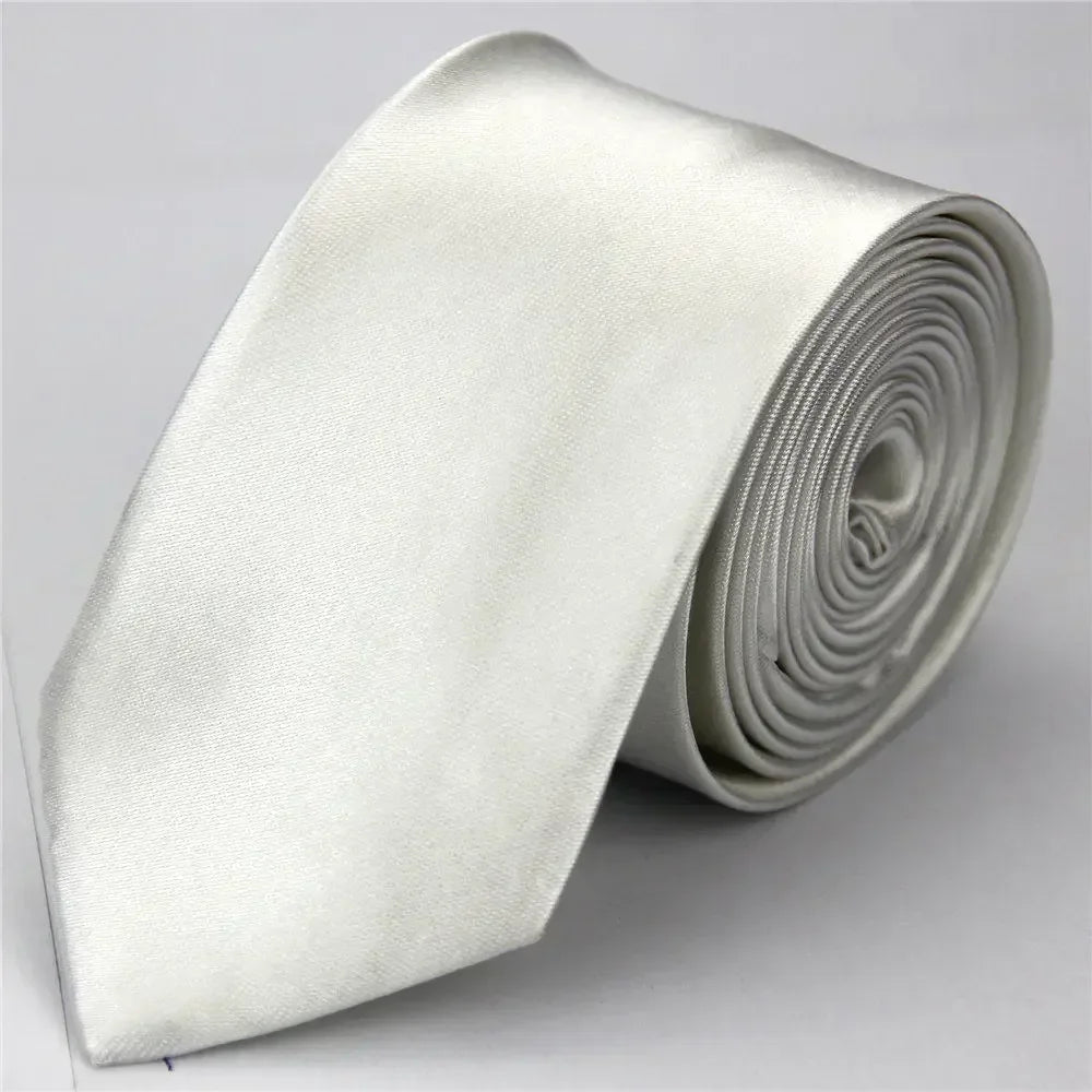 Narrow Ties for Men Women 5cm (2") Skinny Wedding Black Blue Red Pink White Purple Green Gray Piano Skull Slim Necktie