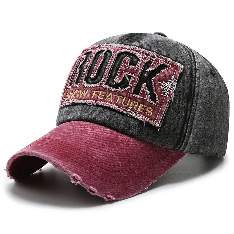 Casquette de baseball en denim délavé pour hommes et femmes, version coréenne, printemps et automne, mode décontractée, chapeau de soleil, site officiel