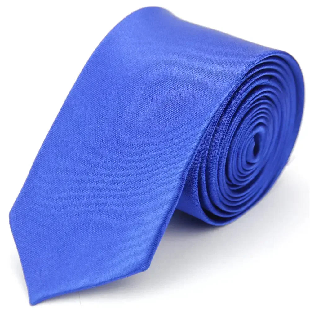 Narrow Ties for Men Women 5cm (2") Skinny Wedding Black Blue Red Pink White Purple Green Gray Piano Skull Slim Necktie