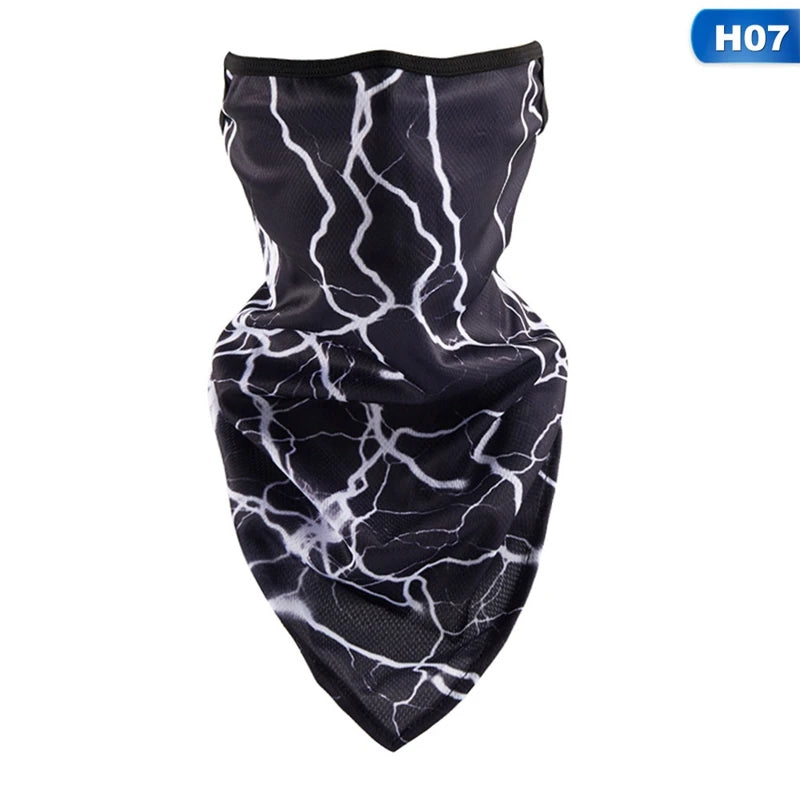 USA Fashion Mask Ear Hanging Mouth Cover Bicycle Cycling Masks Bandana Neck Gaiter Tube Hiking Climbing Headband Camping Scarf