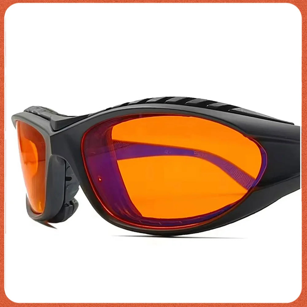 Red Lens,Orange Lens 100% Blue Light Blocking Goggles Glasses Gaming Glasses Anti fatigue fashion Phone Eyeglasses