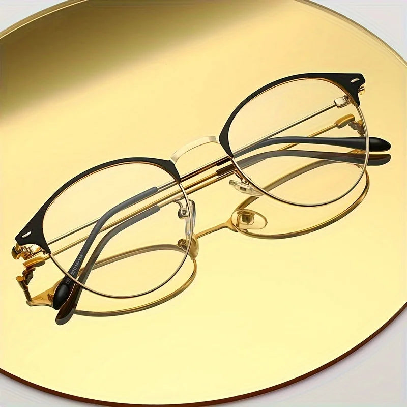 Blue Light Blocking Glasses Polarized Sunglasses TR Frame UV400 Protection Unisex Fashion Eyewear Anti Glare Two Tone Injection
