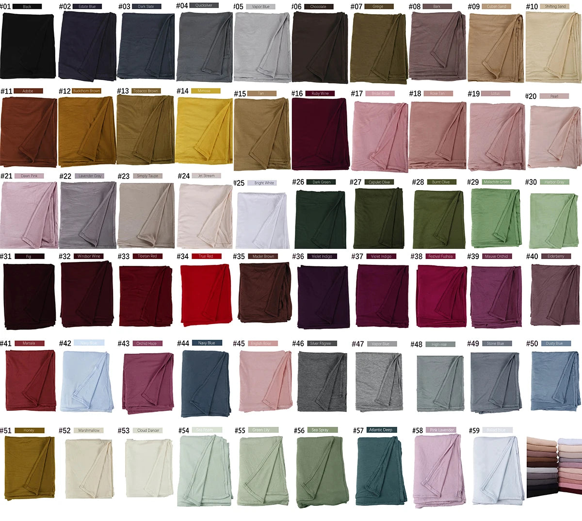 Hijab en jersey extensible pour femmes musulmanes, bonne couture, foulards, turban doux, couvre-chef
