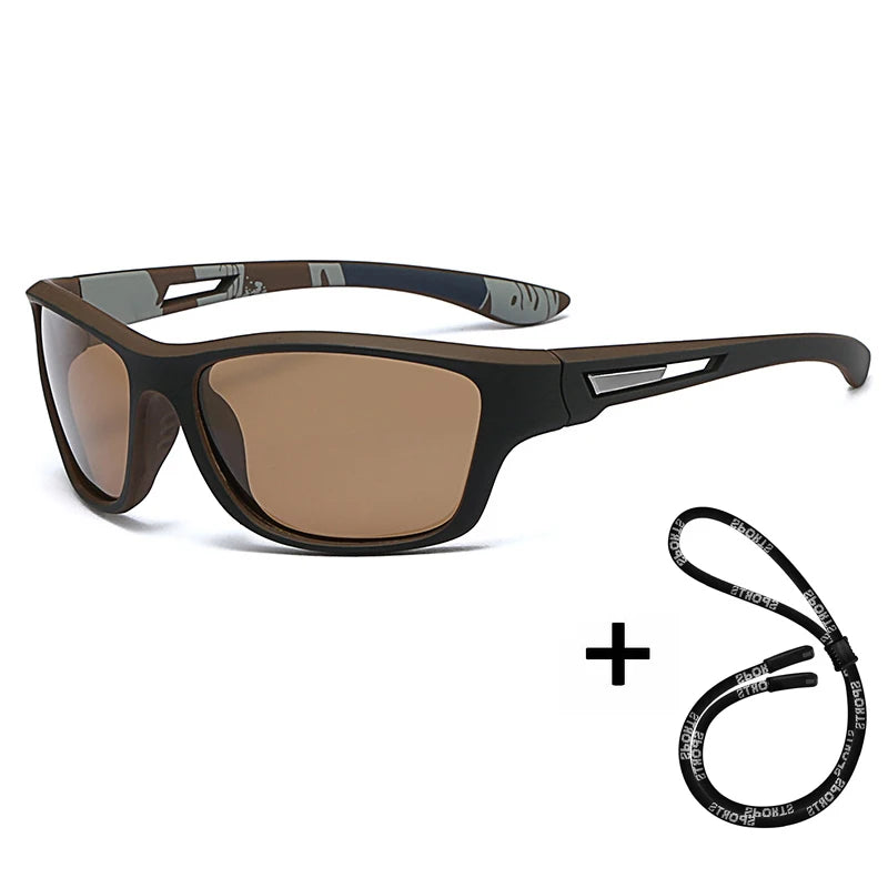2023 High Definition Polarized Sunglasses for Men Women Outdoor Sport Fishing Sun Glasses UV400 Protection Driving Eyeglasses