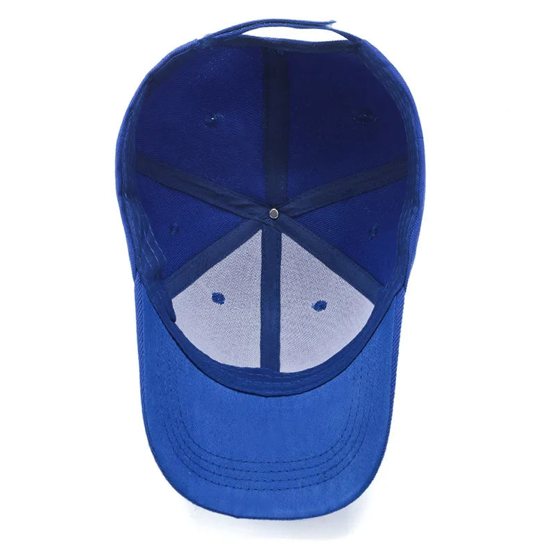 Casquette unisexe décontractée, unie, ajustable, à rabat, style hip-hop, pour homme et femme