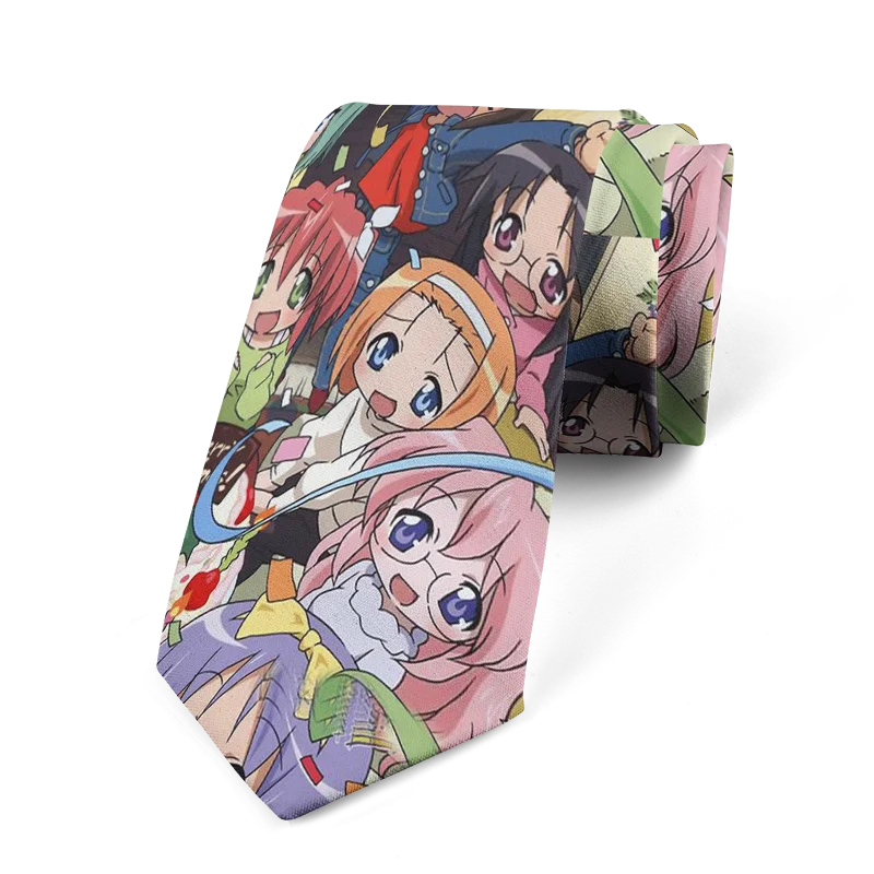 Cravate unisexe pour homme, motif dessin animé, décontractée, créative, nouveauté, accessoires uniques, cadeaux d'affaires, accessoires pour chemises de mariage