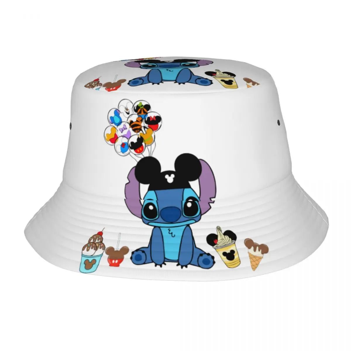 Bob unisexe Kawaii, accessoire de dessin animé amusant, chapeau bob pour la plage, couvre-chef léger