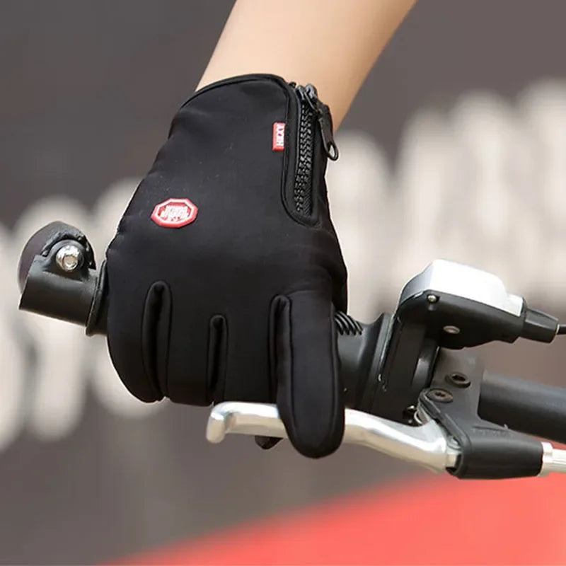 Gants de ski en velours pour écran tactile, chauds et imperméables, résistants au froid, pour l'automne et l'hiver