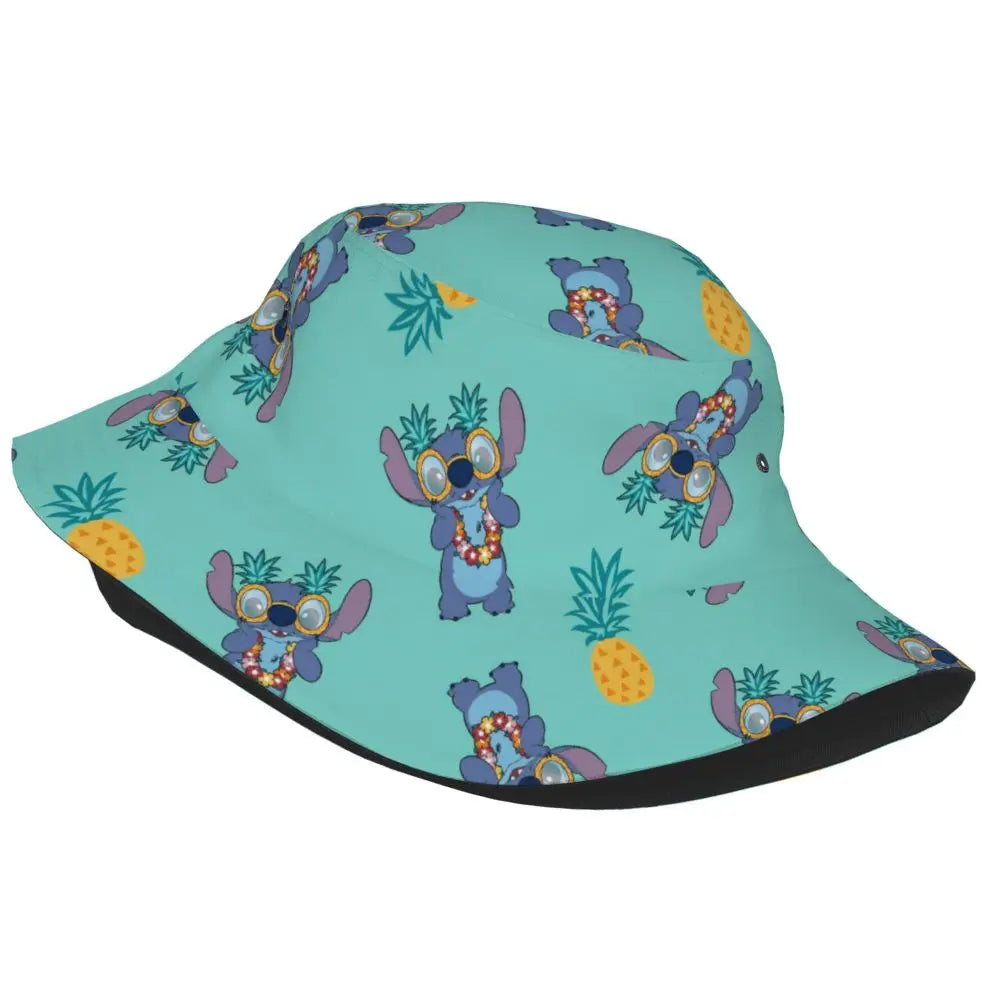 Bob unisexe Kawaii, accessoire de dessin animé amusant, chapeau bob pour la plage, couvre-chef léger