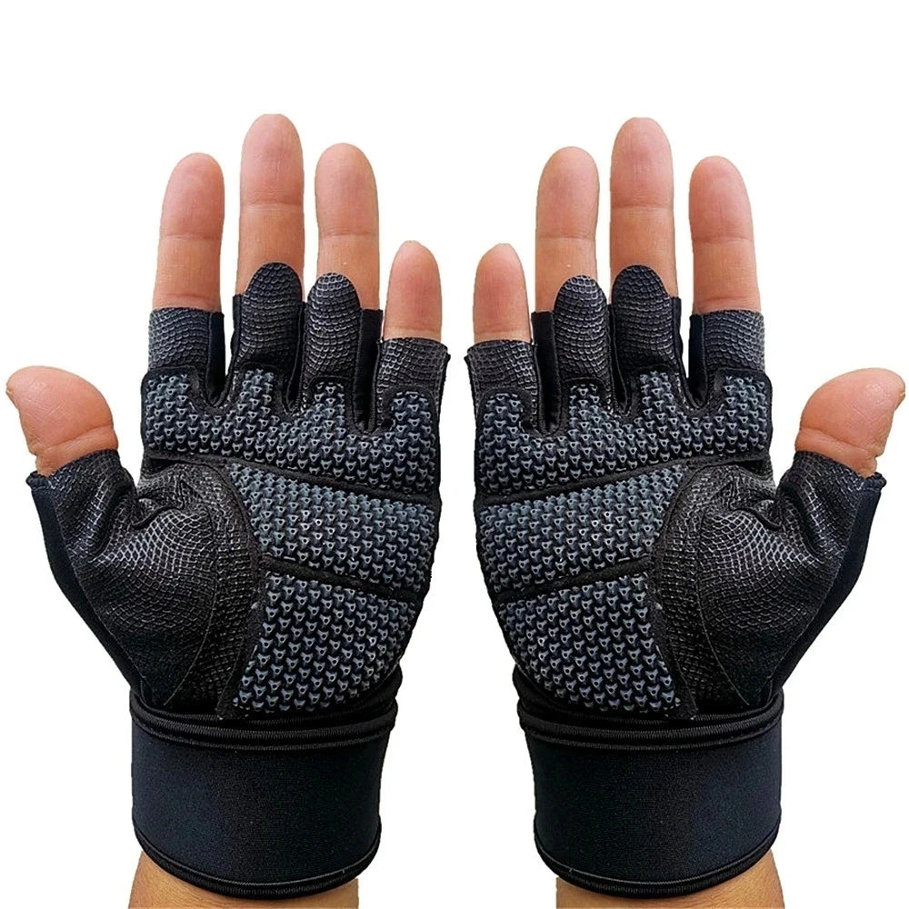 Gants de fitness en silicone pour musculation, haltérophilie, entraînement, crossfit, gym, pour hommes et femmes