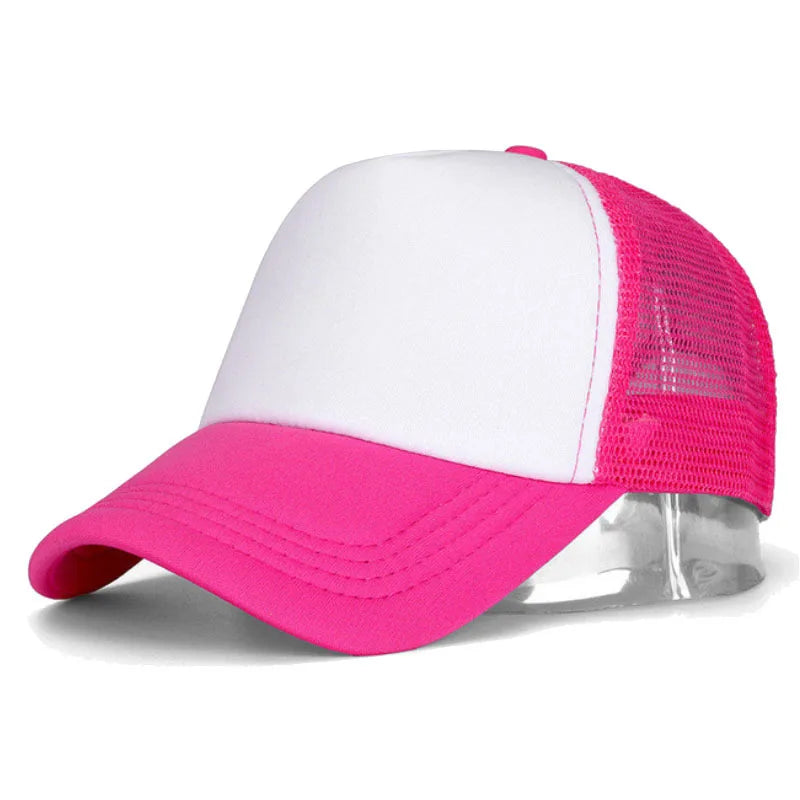 Casquette de baseball en maille COKK, ajustable, à rabat, unisexe, style hip-hop, pour homme et femme, chapeau de papa, en éponge, doux et respirant, noir