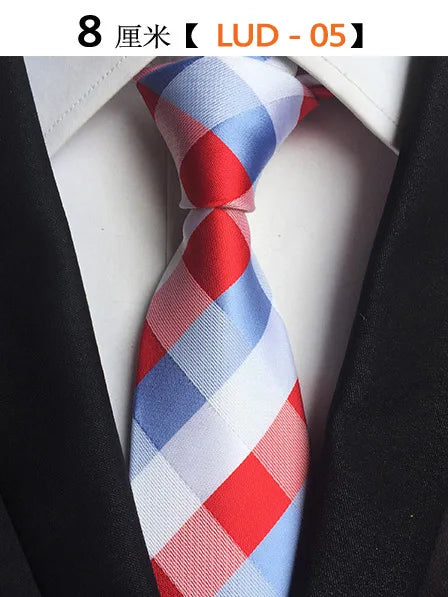 68 Colors NEW 8cm Tie for Man Tie Luxury Striped Flower Business Neck Tie Suit Cravat Wedding Party Necktie Men Gift