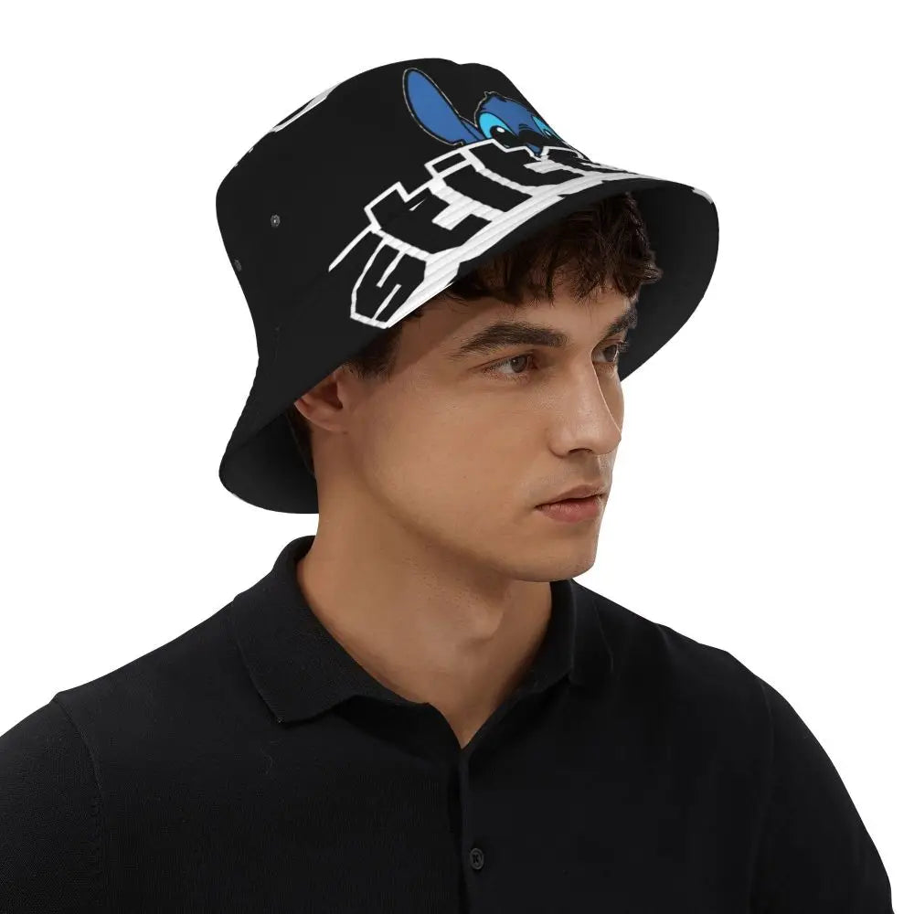Bob unisexe Kawaii, accessoire de dessin animé amusant, chapeau bob pour la plage, couvre-chef léger