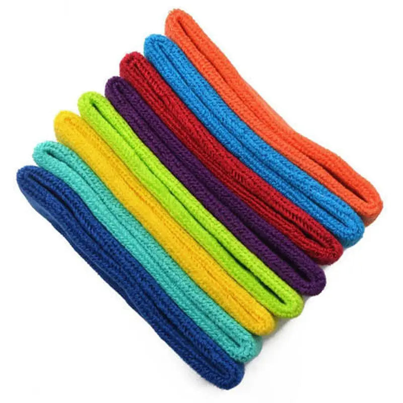 Fashion Sports Headbands for Women Men Solid Elastic Hair Bands Running Fitness Yoga Headwear Stretch Makeup Head Band