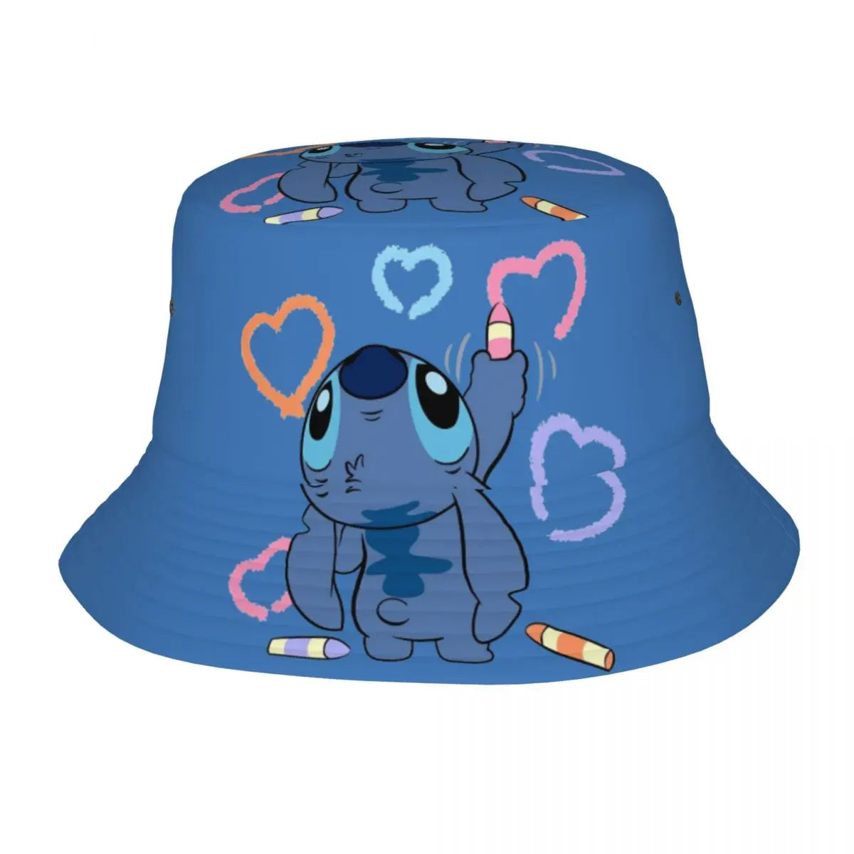 Bob unisexe Kawaii, accessoire de dessin animé amusant, chapeau bob pour la plage, couvre-chef léger