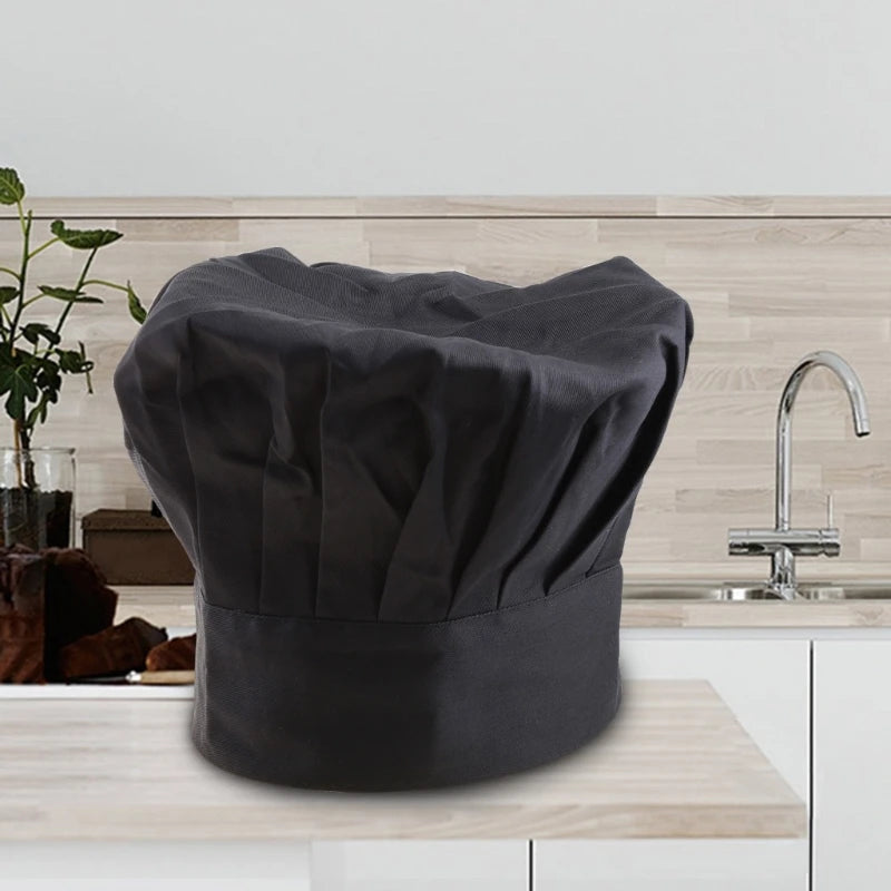 Chef Kitchen Hat Unisex Men Women Chef Waiter Uniform Cap Cooking Bakery BBQ Grill Restaurant Cook Work Hat Chef Cap Hat