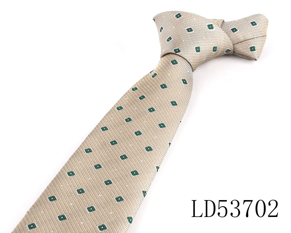 New Green Pattern Ties Casual Skinny Necktie For Party Boys Girls Neck Tie Wedding Necktie For Groom Neck Wear For Men Gravata