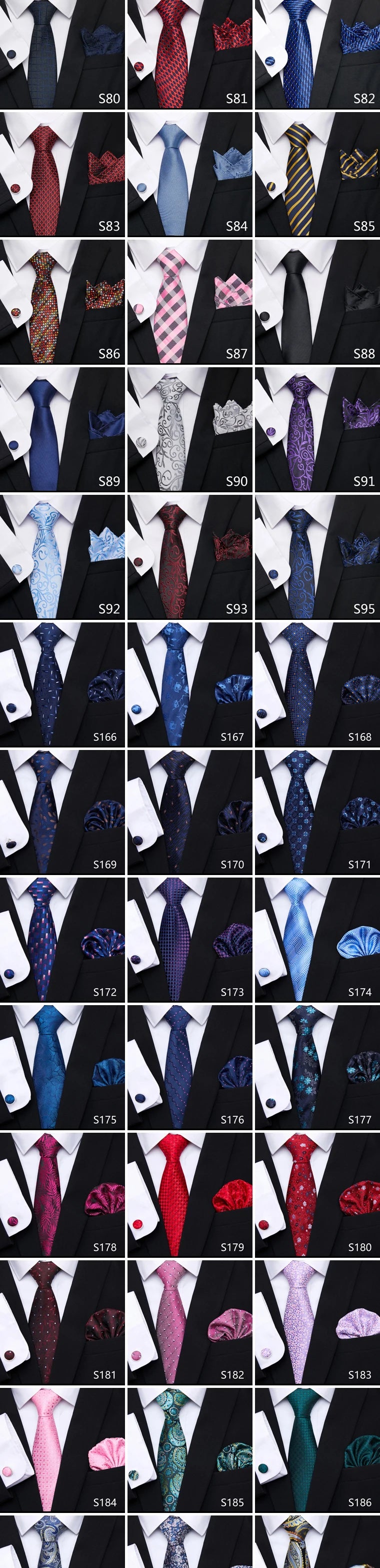 Newest style Green Tie For Men Holiday Present Tie Pocket Squares Set Necktie Striped Wedding Accessories Man