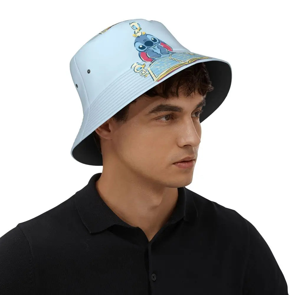 Bob unisexe Kawaii, accessoire de dessin animé amusant, chapeau bob pour la plage, couvre-chef léger