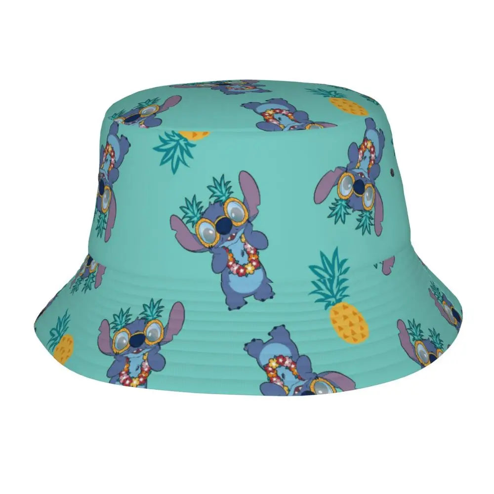 Bob unisexe Kawaii, accessoire de dessin animé amusant, chapeau bob pour la plage, couvre-chef léger