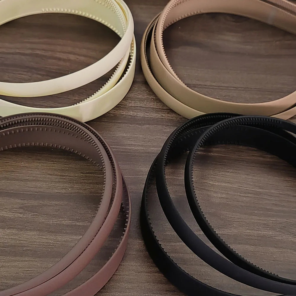 3pc European and American Black Khakistyle Hairbands Headbands for Women Girls Men Sport Washface Korean Hair Accessories Tool