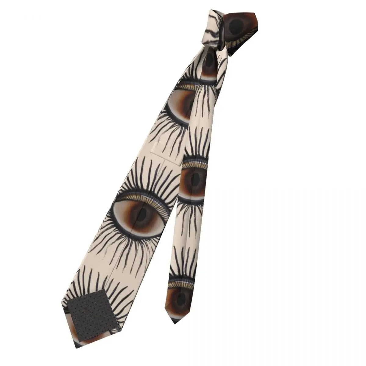 Cravate pour homme avec œil Illuminati, nouvelle impression 3D, style rétro décontracté, accessoire de qualité pour mariage