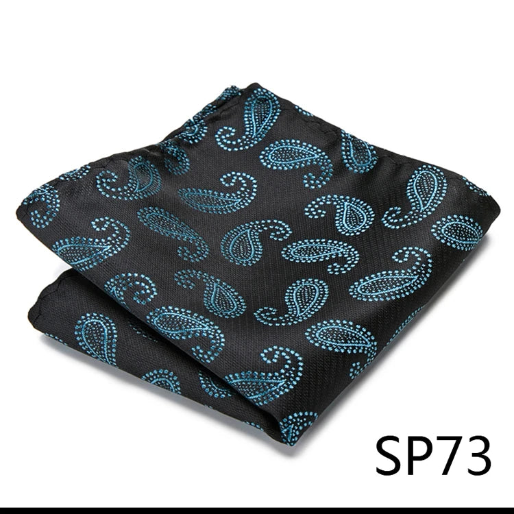 Pocket Square Handkerchief Nice Handmade Woven 100% Silk Hanky Pocket Square Printed hombre Pink Office Clothing accessories