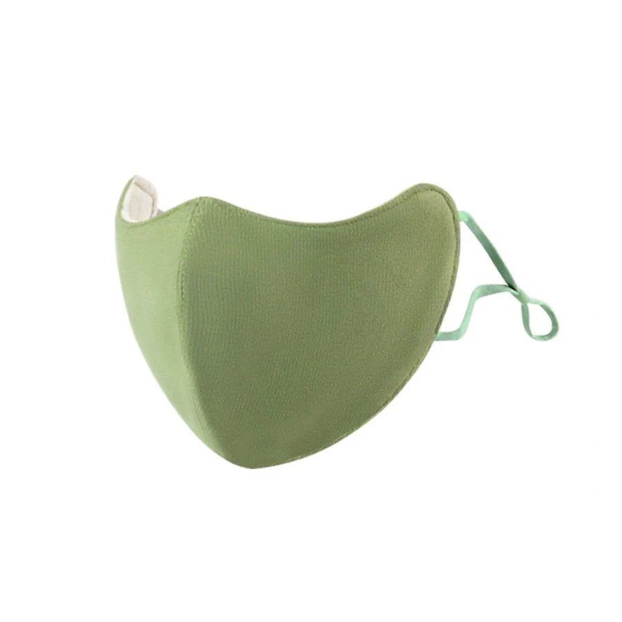 Masque facial tendance et respirant pour femme, de haute qualité, lavable, réutilisable, anti-poussière, coupe-vent, pour l'hiver