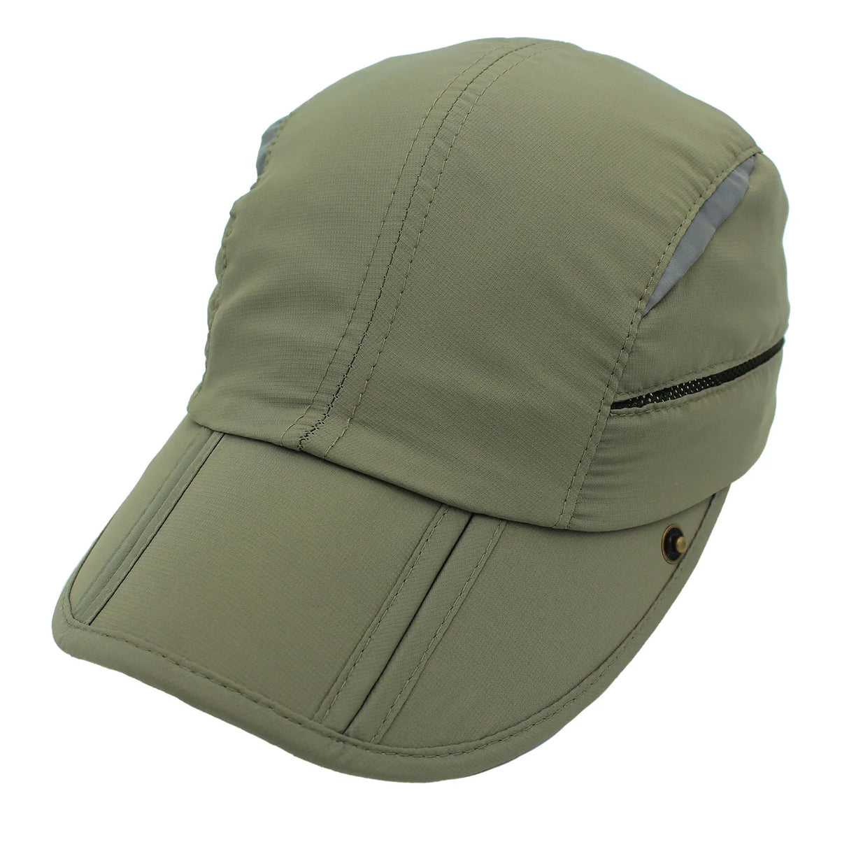 Casquette de protection solaire UPF 50+ pour enfants et garçons, chapeau de pêche réglable et amovible à séchage rapide avec rabat pour le cou
