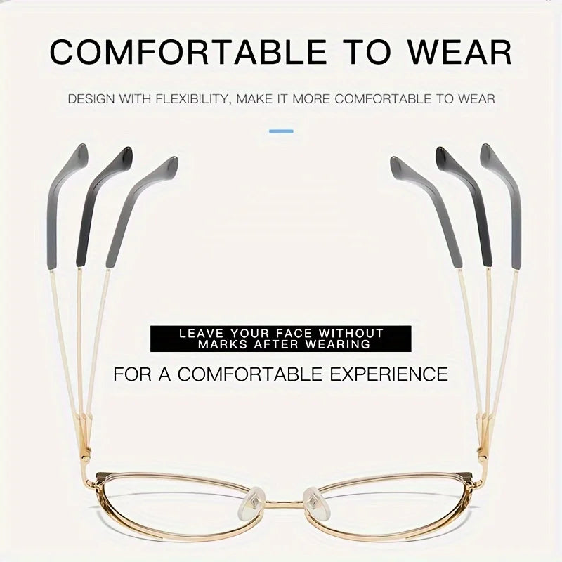 Blue Light Blocking Glasses For Men Women Anti Eyestrain UV For Computer Gaming Glasses Trendy Lightweight Frame