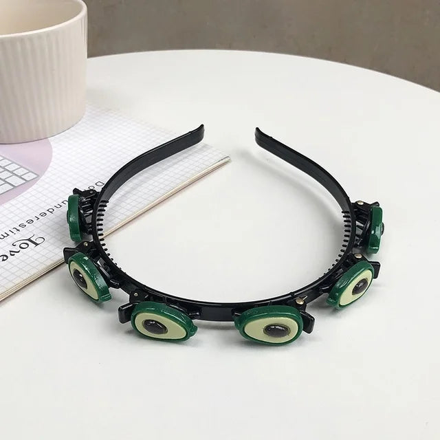 Braided Hair Bands for Girls Hair Hoop Headwear Female Flower Love Fruit Headwear Women New Fashion Hair Accessories