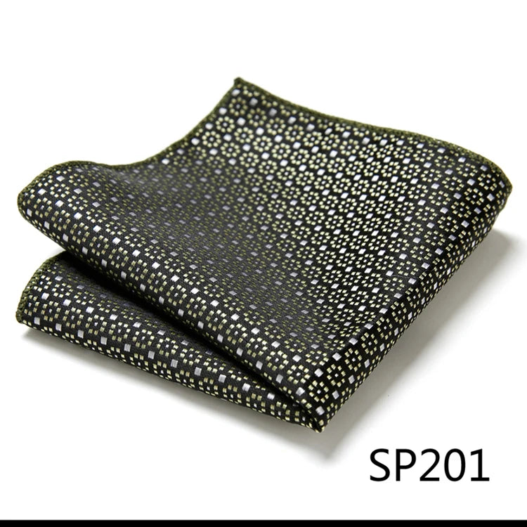 Pocket Square Handkerchief Nice Handmade Woven 100% Silk Hanky Pocket Square Printed hombre Pink Office Clothing accessories