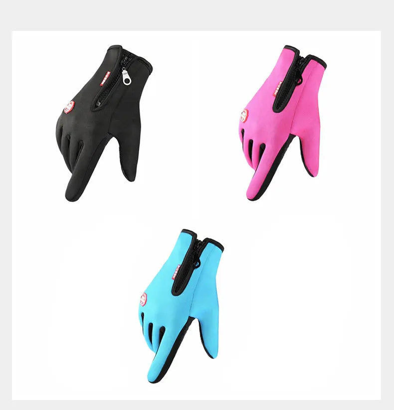 Gants de cyclisme d'extérieur, pour plus de chaleur et antidérapants en automne et en hiver