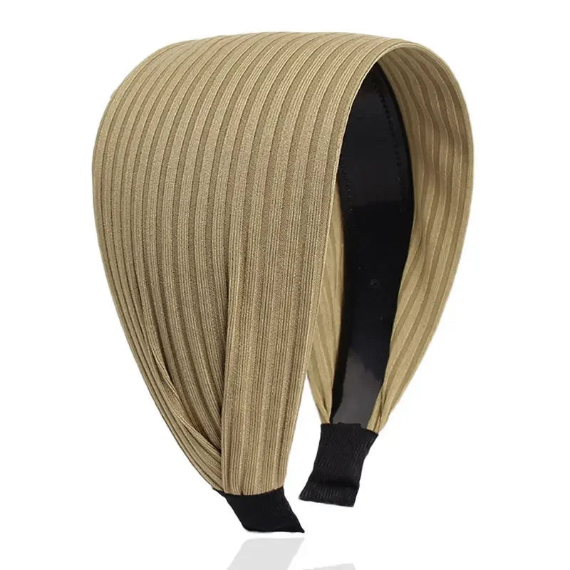 Black Wide-brimmed Headband Toothed Non-slip Hair Band White Hair Sports Makeup Headbands for Women Diademas Hairband