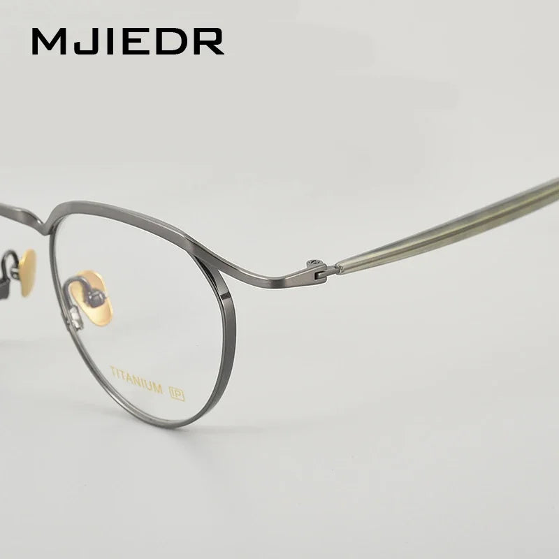 Top Quality Acetate Titanium Optical Glasses Frame Luxury Vintage Computer Eyeglasses Designer Ultra-Light Eyewear