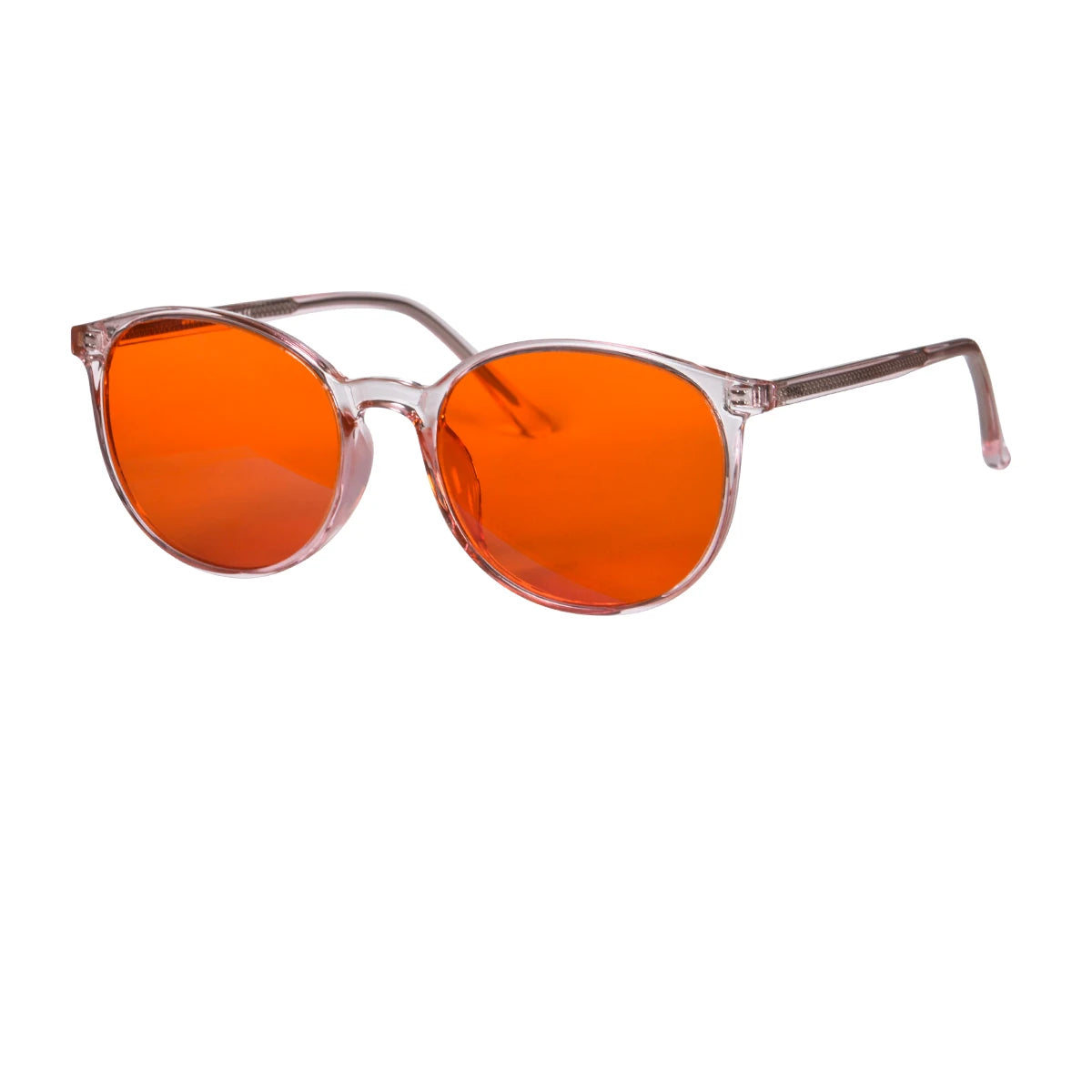 red glasses red blue light glasses for better sleep blue light blocking glasses orange lenses Tr90 women eyeglasses SH2022
