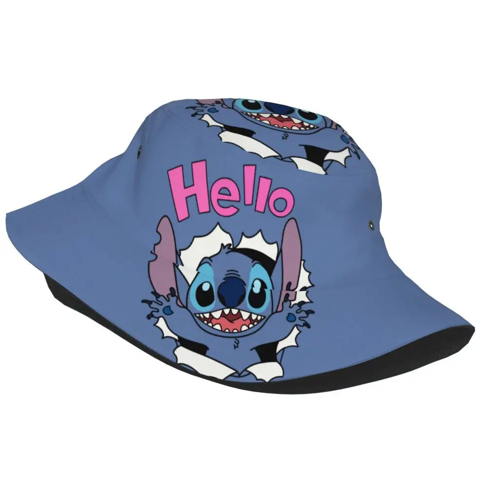 Bob unisexe Kawaii, accessoire de dessin animé amusant, chapeau bob pour la plage, couvre-chef léger