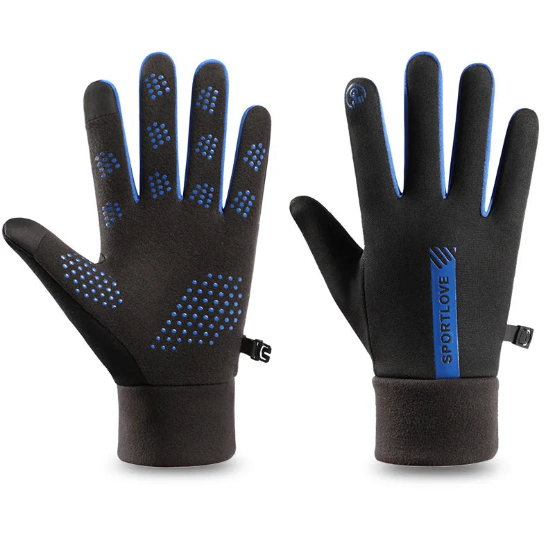 Winter Gloves Women Cycling Bike Thermal Fleece Cold Resistance Wind Waterproof Bicycle Warm Outdoor Running Skiing Mittens