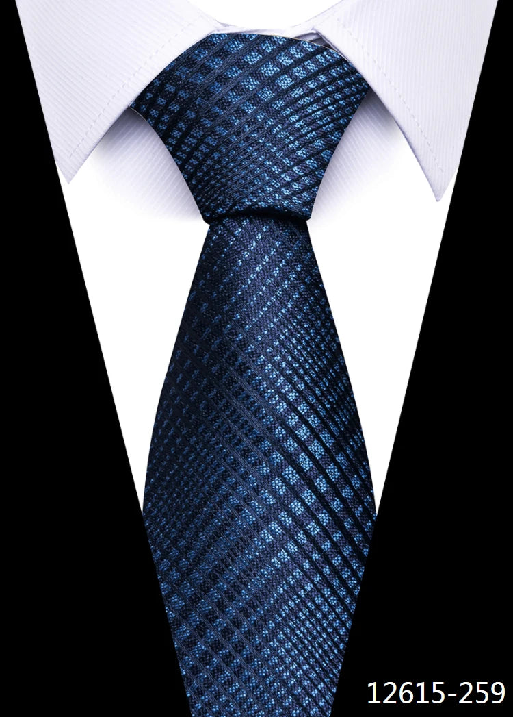 Cravate pour homme, 7,5 cm, de luxe, gris foncé, accessoires de mariage, à pois, pour le travail