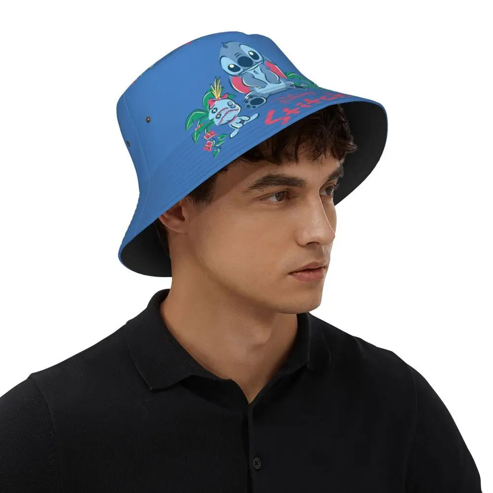 Bob unisexe Kawaii, accessoire de dessin animé amusant, chapeau bob pour la plage, couvre-chef léger